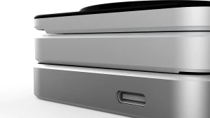 Folding 3-in-1 Magnetic Wireless Charging Stand For iP 16/ 15/14/13/Airpod Earbuds Fast Charger Aluminum Alloy Base Stand