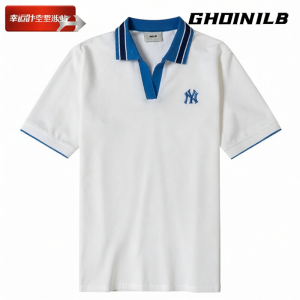 MLB | Áo Thun Polo MLB Dành Cho Nữ Thoáng Khí Thoải Mái Cổ Tròn Tay Ngắn Thường Ngày Thể Thao Luyện Tập Thời Trang Đơn Giản