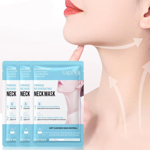SADOER | Hyaluronic Acid Neck Mask Collagen Firming Neck Masks Nourishing Brightening Beauty Moisturizing Necks Skin Care
