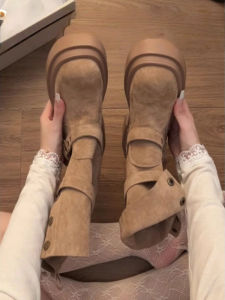 XUJIA | Height-increasing Slimming Womens Mid-calf Boots