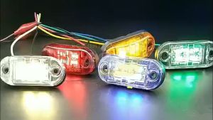 Led Light For Truck 24v 12v  Car Bus Truck Lorry Side Marker Indicator Trailer Light