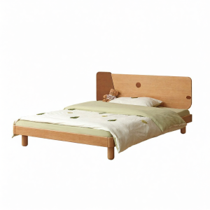 WEISHA | Cartoon Wooden Childrens Bed