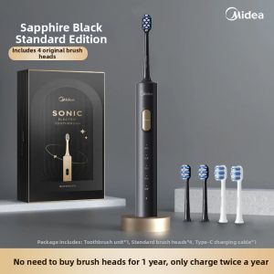 Midea | Smart Sonic Soft Bristle Adult Electric Toothbrush
