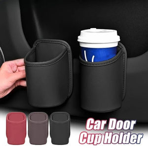 Universal Car Door Cup Holder Box Back Clip Design Drink Rack Storage Bin Car Seat Back Water Cup Box Organizer Pocket