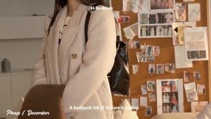 High Quality Backpack & Large Capacity Shoulder Bag: Casual Leather Bag for Women