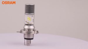 OSRAM Original Motorcycle HS1 LED Headlight Bulb DC AC 12V Universal HS1 High/Low Car Lamps 1:1 PX43T 7285CW 6000K White 1 Pc