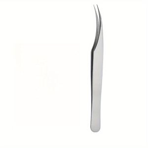 1PC Nhíp Lông Mi Bằng Thép Không Gỉ Loại Bỏ Mụn Đầu Đen Kẹp Cá Heo Siêu Sắc Bén Để Tẩy Lông Nội Sinh