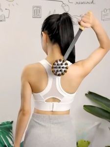 Gậy Đấm Lưng Massage Đa Năng Thư Giãn Cơ Thể Bi Đen