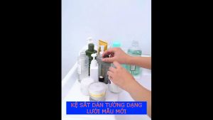 Kệ sắt dán tường dạng lưới mẫu mới