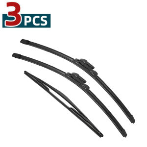 YONGRUN Double Rubber Car Wiper Blades for 2003-2010 Opel Meriva A Front Rear Windscreen Windshield Wipers Car Accessories
