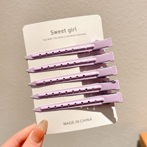 NING ZHOU | Blemish-free Hair Fixation Clips Face-washing Make-up Side-bangs Clip