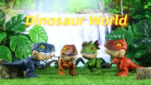 Dinosaur Stationery 5in1 Dino Set Perlengkapan Pensil Penghapus Peraut Penggaris Staples