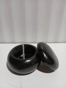 BAHAN LILIN / tempat lilin / CONTAINER CANDLE AESTHETIC MERAHHIJAU