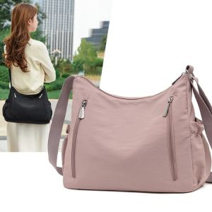 Trendy Large Capacity Crossbody Shoulder Bag for Women Casual Commuter Dumpling Bag Fashionable Autumn Winter Handbag