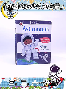 (14 books) Busy Day Occupation 3D Fun Flip Board Book Ladybird 14册 英文原版小瓢虫职业认知系列低幼儿童职业启蒙翻翻书