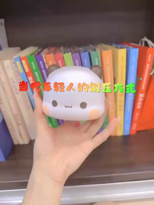 Cute Dudu Yier Bubu Stress Relief Figure – Squeeze Toy for Office Desktop Decoration Anti-Stress Vent Doll