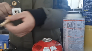 Stainless Steel Inflation Valve Adapter Gas Inflation Valve Control Switch