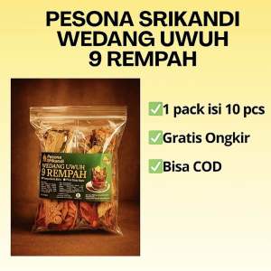 Wedang Uwuh 9 Rempah Pesona Srikandi isi 10 pcs