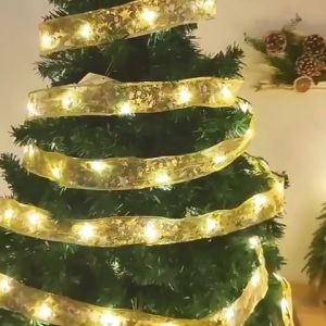 LED Ribbon Lights: Enhance Your Christmas Tree Decoration