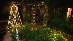 Outdoor Solar String Lights 7M 12M 8 modes Fairy light Waterproof Christmas Party Decoration Lamp Decoration Copper Wire Fairy Strip Light