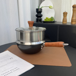 VE Pole Iron Multi-Function Pots Frying Pan Egg Deep Frying Pan Mini Small Iron Pan Milk Pot Cooking Noodle Pot Gourmet for One Person Small Pot