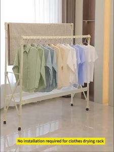 SHEEPER Retractable lifting Sampayan Carbon Steel Clothes Rack Laundry Drying Rack Hanger Stand Indoor rack