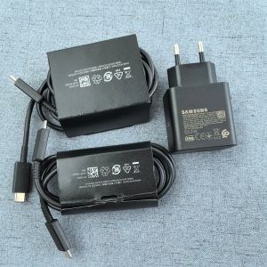 Samsung | EP-T4511 Samsung 45W PD Charger Super Fast Charging For Galaxy S25 S24 S23 S22 Ultra A55 C55 M55 F55 EU Adapter 5A Type C Cable