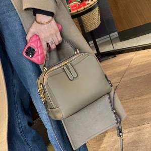 ทันสมัย หนัง กระเป๋าสะพาย ผู้หญิง ฤดูใบไม้ผลิ ฤดูร้อน กระเป๋าถือ มีสไตล์ อินเทรนด์ กระเป๋าสะพายข้าง กระเป๋าสี่เหลี่ยมเล็ก กระเป๋าถือ