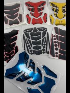 Universal Motorcycle Protector Rubber Colorful Gas Tank Sticker Traction Pad