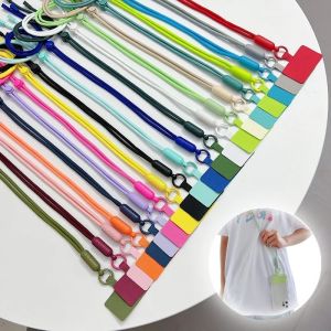 CrossBody Hanging Mobile Phone Lanyard Rope 360 Degree Rotatable Long Universal Adjustable Anti Lost Back Clip Fixed Card Straps