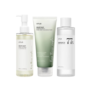 น้ำมันทำความสะอาดผิวหน้าสูตรเกาหลี Heartleaf Pore Control Cleansing Oil ช่วยควบคุมรูขุมขน ลดสิวเสี้ยน ล้างเครื่องสำอาง ทำความสะอาดผิวหน้าอย่างล้ำลึก ขนาด 200 มล.