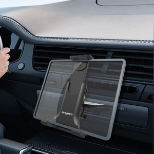 Universal Car Tablet Holder Auto CD Slot Mount - Adjustable Stand for iPad Pro/Air/Mini 10.9 4-11" Samsung Tablet GPS & Phone