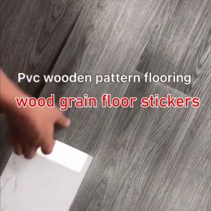 ( 91x15cm）3D vinyl Floor sticker  tiles self adhesive PVC vinyl wood plank home decor
