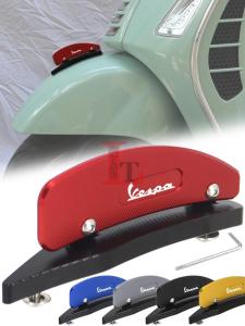 Phụ Kiện Trang Trí Xe Máy LatinMotor VESPA GTS300 Khóa Chắn Bùn Trước Bằng Kim Loại Logo Xe Trang Trí Phụ Kiện