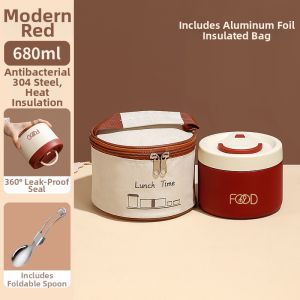 YOULUNMEI | Thermal Insulation Double-layered Stainless Steel Lunch Box
