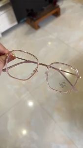 Viendo Frame Kacamata Anti Radiasi Blueray Photocromic Minus Cylinder Wanita Pria Cowok Korea Fashion Besi Besar Kaca Mata Bluecromic fotocromic Potocromic Anti Sinar Matahari UV400 Kaca Mata Optik Hitam