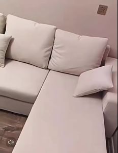 INTER HOME โซฟาเข้ามุม โซฟาตัว L สามารถใช้งานได้ทั้งนั่งและนอน นุ่มสบาย สไตล์มินิมอล ทันสมัย สลับซ้ายขวาได้