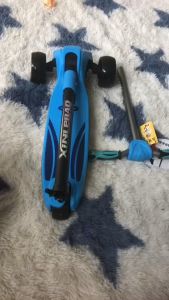 [Bánh to dàyphát sáng ] Xe supper scooter cho bé từ 4 tuổi đến lớn cổ xe sơn tĩnh điện  khung ván xe dày dặn bền