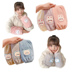 Áo Ống Trẻ Em Mùa Đông Mới Dễ Thương Chống Thấm Nước Chống Bẩn Ấm Áp Bảo Vệ Tay Hoạt Hình Cho Bé Trai Và Bé Gái