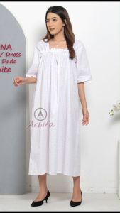 Daster Kerut Dada / Dress Viral Kekinian Korean Style ELINA