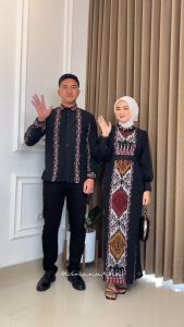 ZUDEVA - KARTINI SERIES Set Couple Etnik Tenun Baju Batik Sarimbit Kondangan Pasangan Seragam Lebaran keluarga
