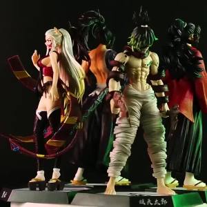 Bandai | 30cm Demon Slayer Figures Hantengu Anime Figure Himejima Gyoumei Figurine Kimetsu No Yaiba Tomiokagiyuu Statue Gk Pvc Toys Gift