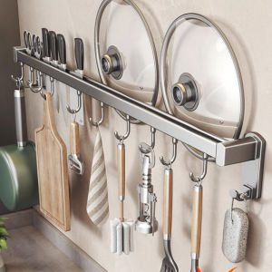 Non-drilling Wall-mounted Multifunctional Kitchen Rack
