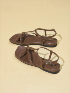 Josiny | Rome Strap Sandals For Women Summer New Flats