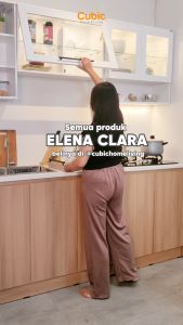 Cubic Kitchen Set Minimalis / Kabinet Dapur Atas / Rak Dapur Atas / ELENA CLARA KSA