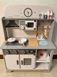 Childrens Cooking Simulation Toy Wooden Large Size