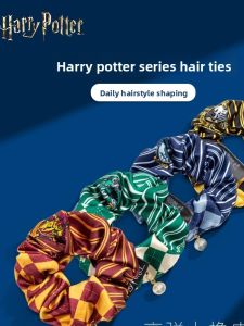 Harry Potter College Style Hair Ties Bands Accessories Gryffindor Slytherin Malfoy Hermione Headbands Hair Ornaments