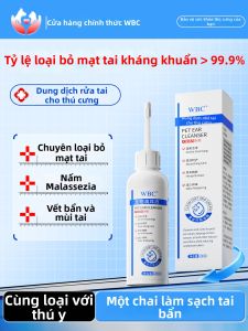 WBC | Thuốc Giọt Vệ Sinh Tai Chống Bọ Mạt và Malassezia Cho Mèo và Chó