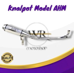 knalpot Racing AHM Jupiter Vega Supra Kirana Kharisma Revo Astrea grand C70 dll