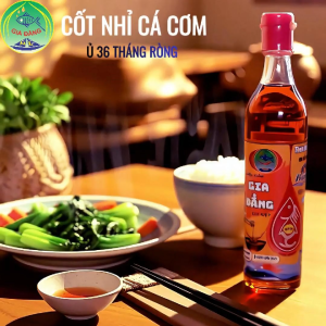 Combo 6 chai Nước Mắm Nhỉ Gia Đẳng - Đặc Biệt-Thượng Hạng 500 mlỦ chợp 36 tháng - Chuẩn OCOP